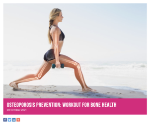 Women's Fitness Article by Caroline Idiens