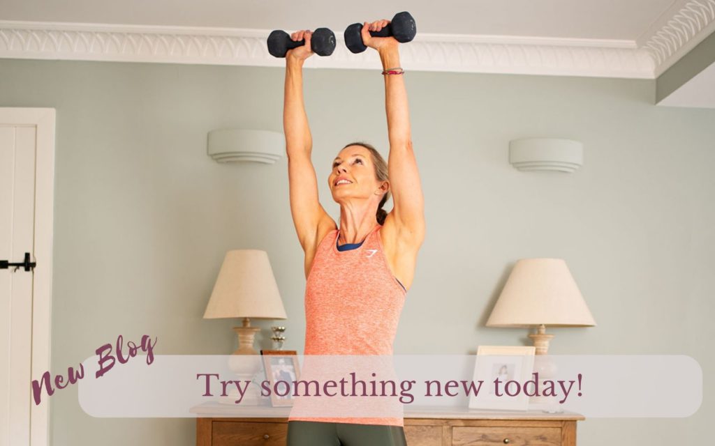 Try something new today