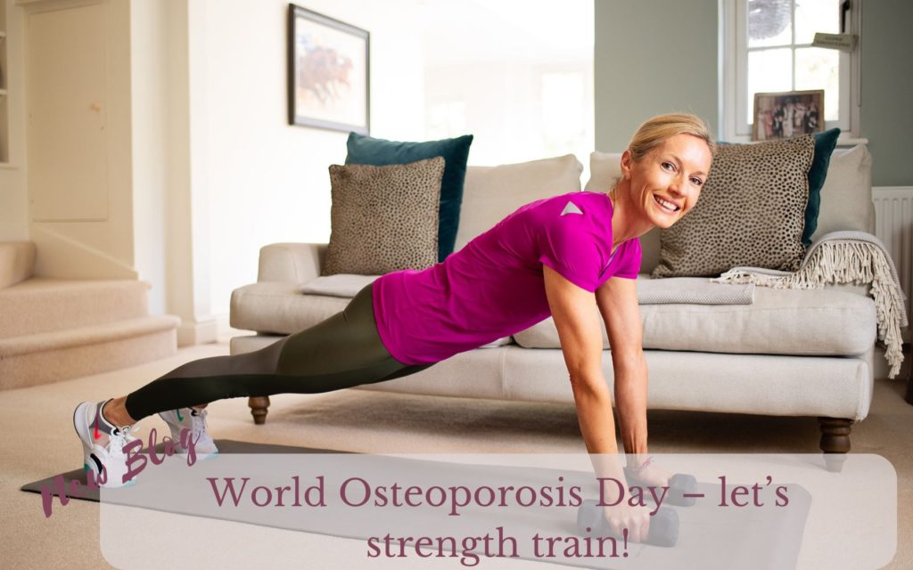 Caroline's circuits world osteoporosis day